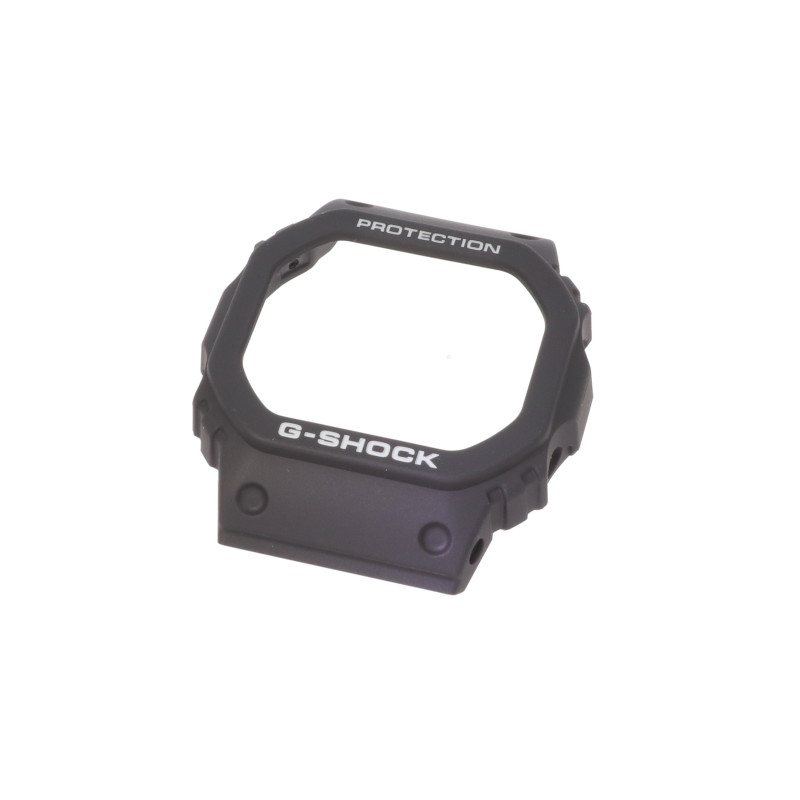 Genuine Casio G-Shock Bezel For DW-5000SL-1 - Grey Font On Black Resin